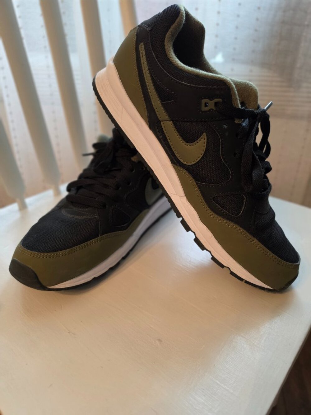 Nike Air Span II Black and Olive